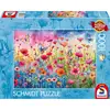 Image de Puzzle 1000 pièces Schmidt Spiele Prairie de Coquelicots Aquarelle 69x49 cm Multicolore - Neuf