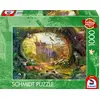 Image de 1000 pièces Schmidt Spiele Puzzle Château de conte de fées dans la forêt enchantée 58878