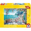 Image de Puzzle - SCHMIDT SPIELE - Terrasse en bord de mer - 1000 pièces - À partir de 12 ans