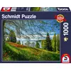 Image de Schmidt Jeux Schmidt Jeux 58967 Puzzle 1000T.Fr hlingsallee zur Tulpenbl te, Insel Mainau