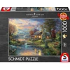 Image de 1000 pièces Schmidt Spiele Puzzle Thomas Kinkade Im Naturparadies 59467