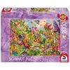 Image de Puzzle 2000 pièces Schmidt Spiele Schmidt-Spiele-59746 Jardin de papillons Paysage Multicolore Violet - Neuf