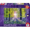 Image de 1000 pièces Schmidt Spiele Puzzle Tendres campanules dans la forêt 59767