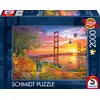 Image de SCHMIDT Puzzle "Walk to the Golden Gate Bridge" 2000 Teile