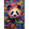 Image de Panda dans la forêt arc-en-ciel (1000 pièces)