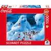 Image de Schmidt Spiele 59913 Coca Cola, ours polaires, puzzle de 1 000 pièces, multicolore