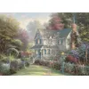Image de Schmidt 59925 Thomas Kinkade 500 pièces puzzle Victoria Garden II dans la boîte nostalgie