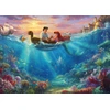 Image de Thomas Kinkade Studios : Disney - Arielle dans une boîte métallique nostalgique (500 pièces)