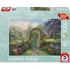 Image de SCHMIDT Puzzle Cottage avec colibris 1000 pièces
