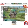 Image de Schmidt Spiele 59955 Puzzle Thomas Kinkade Lucas Film The Mandalorian Childs Play 1 000 pièces