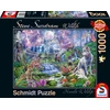 Image de Puzzle 1000T. Animaux sauvages au clair de lune