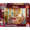 Image de Schmidt Jeux Secret Puzzle Junes Journey Salon du domaine des orchidées, puzzle pour adultes, objets cachés, 1000 pièces, 59975