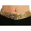 Image de Ceinture Ã©lastique paillettes Or