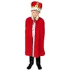 Image de Cape de Roi rouge enfant