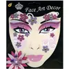 Image de Maquillage visage autocollant Fleur de Carnaval