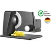 Image de Allesschneider Sks100 Linie110 Schwarz 343x237x252mm 485g Rund Restehalter Kunststofftablett