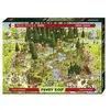 Image de Casse-tête standard Degano Zoo Black Forest Habitat 1000 Teile