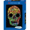 Image de Puzzle 1000 pièces Doodle Skull Heye 29850