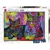 Image de Puzzle 1000 pièces Devoted 2 Cats 29864