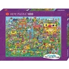 Image de Puzzle 1000 pièces Doodle Village Heye 29936
