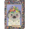 Image de Hérisson amusant, amis floraux Puzzle 500 pièces
