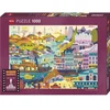 Image de Puzzle Wes Anderson Films 1000 pièces