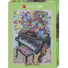 Image de HEYE Puzzle Quilt Art : Piano 1000 pièces