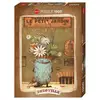 Image de Puzzle 1000 pièces Heye Zozoville illustration vintage poster botanique olive/turquoise - Neuf