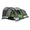 Image de Tente tunnel familiale High Peak Brixen 5.0 (gris/vert)