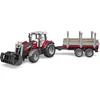 Image de BRUDER Chargeur frontal Massey Ferguson 7480. 02046