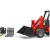 Image de BRUDER Chargeur Compact Schäffer 2034 avec Personnage et Accessoires - Neuf