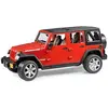 Image de bruder 02525 - JEEP Wrangler Unlimited Rubicon, fuoristrada, veicolo, automobile en occasion ou reconditionné