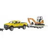Image de Bruder Spielwaren GmbH & Co. KG RAM 2500 Power Wagon Service+Mini-Pelleteuse