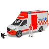 Image de BRUDER Véhicule Ambulance Mercedes Benz Sprinter avec conducteur et module son et lumière - Neuf