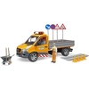 Image de Bruder 02677 - Mercedes Benz Sprinter Communal avec chauffeur, module son & accessoires