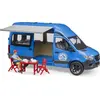Image de Bruder Spielwaren GmbH & Co. KG MB Sprinter Camper avec chauffeur et accessoires