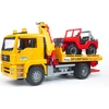 Image de Bruder, camion de dépannage MAN TGA avec véhicule tout-terrain 02750, Profi, 49,5 x 18,5 x 25,5 cm, 3 pièces, 2750