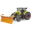 Image de Bruder Spielwaren GmbH & Co. KG Claas Axion 950 avec déneigement+déblaiement.
