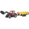 Image de Tracteur Br 300Cvx+Annexe transport de balles 03198