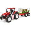 Image de Bruder Spielwaren GmbH & Co. KG ROADMAX Tracteur avec remorque de d ©bardage, arbre   cardans, etc.