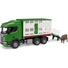 Image de Bruder 03548 Scania Super 560R Camion de transport d'animaux avec 1 bovin
