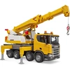 Image de Camion Bruder Scania avec grue Liebherr