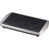 Image de ROMMELSBACHER Double plaque de cuisson vitrocéramique, TouchCon., ed CT 3403/TC