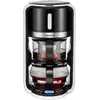 Image de Machine à thé Rommelsbacher TA 1200 double infusion verre infuseur métal écran LCD boutons Noir Argent - Neuf