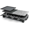 Image de ROMMELSBACHER Gril à raclette en pierre 1350 W 8 poêlons Thermostat sw-ed RCS 1350