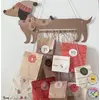 Image de Kit pour faire son propre calendrier de l'avent en kraft - Motif chien