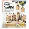 Image de Folia Calendrier De L'Avent En Kraft 24 Maisonnettes