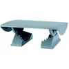 Image de MAUL Repose-pieds MAULpro 45 x 39 cm plastique hauteur réglable gris