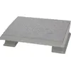 Image de MAUL Repose-pieds MAULpro 45 x 39 cm feutre aiguilleté réglable en hauteur gris