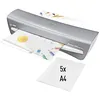 Image de Leitz iLAM Home Office - Plastifieuse A4 pour la Maison, Préchauffage Rapide en 3Minutes, Pochettes de 75-125 Microns, Lot de Pochettes pour Plastifieuse A4 Inclus, Coloris Gris, 73680089 en occasion ou reconditionné